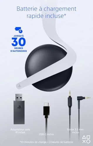 Casque PS5 sans fil - PULSE Elite - vue 6