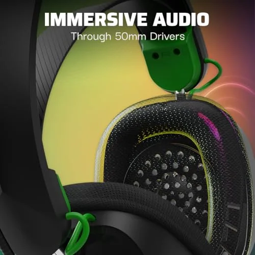 Casque sans fil - PDP - Xbox Phantom - 50 mm - 40 heures - Microphone isolant - vue 4
