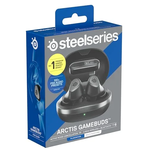 Casque SteelSeries Arctis GameBuds PS5 Noir - vue 6