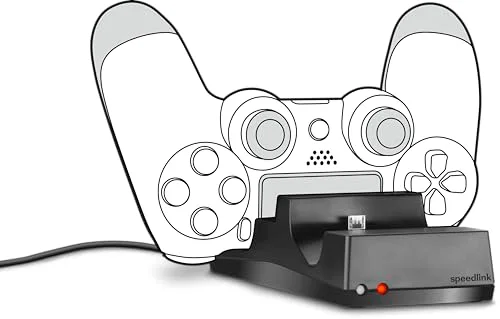 Chargeur Speed Link JAZZ USB Noir DualShock 4 - vue 2