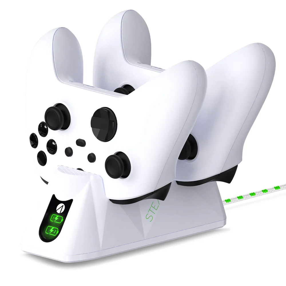 Chargeur Stealth Twin Battery Packs Xbox Series S/X Blanc - vue 3