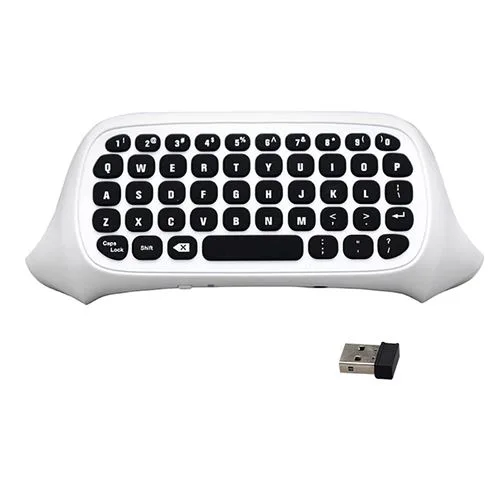 Clavier manette pour XBOX Slim blanc