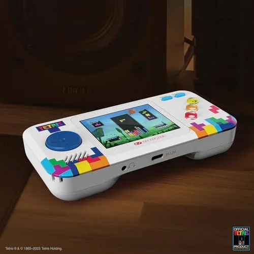 Console portable - JUST FOR GAMES - Pocket Player Pro Tetris - Bleu - Jeu Tetris intégré - Étui de transport inclus - vue 8