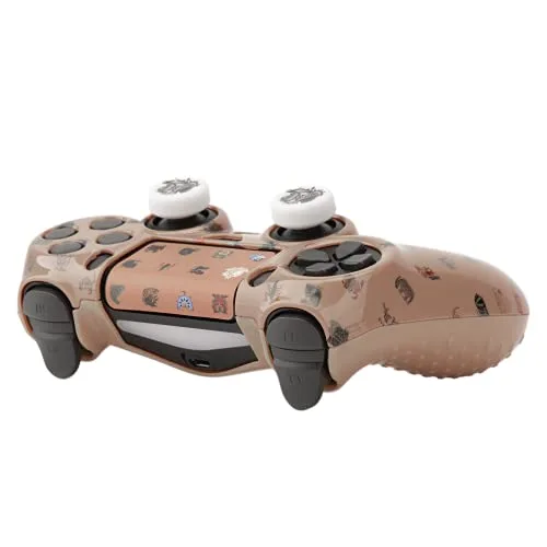 Coque + Grips pour Manette - FR-TEC - Monster Hunter - Multicolore - PS4 - Licence Officielle - vue 2