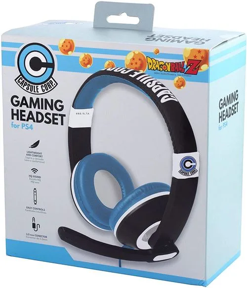 Dragon Ball Z Headset Capsule Corp PS4