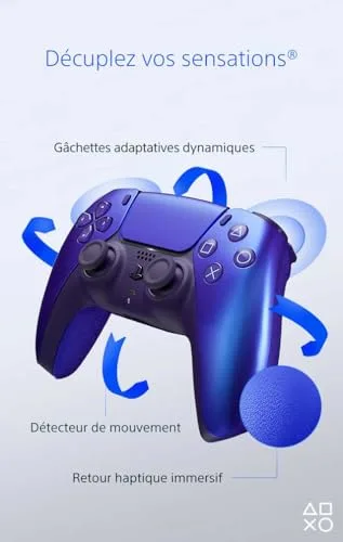 DualSense Chroma Indigo - vue 3