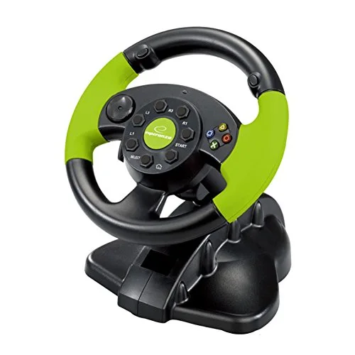 Ensemble volant et pédales - Esperanza - High Octane XBOX Edition - Filaire - Multi-plateforme - Noir - vue 3