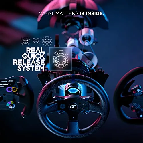 Ensemble volant et pédales - ThrustMaster - T300 RS GT Edition - Filaire - PC PS3 PS4 - Noir - vue 9