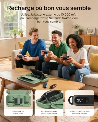 Étui Belkin ENA001hqSE-V2 pour Nintendo Switch 2 - vue 3