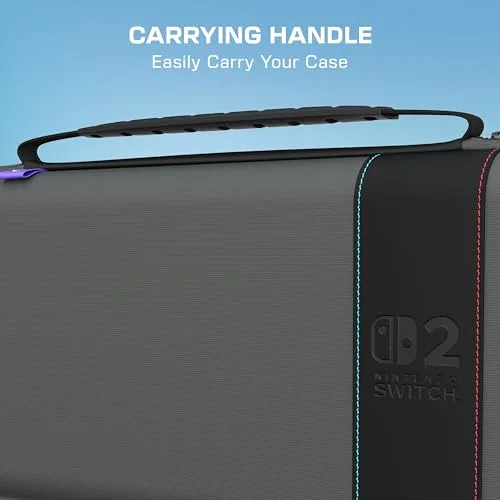 Etui de voyage -TURTLE BEACH - PlayTrek - Pour Nintendo Switch 2 - Gris Anthracite - vue 3