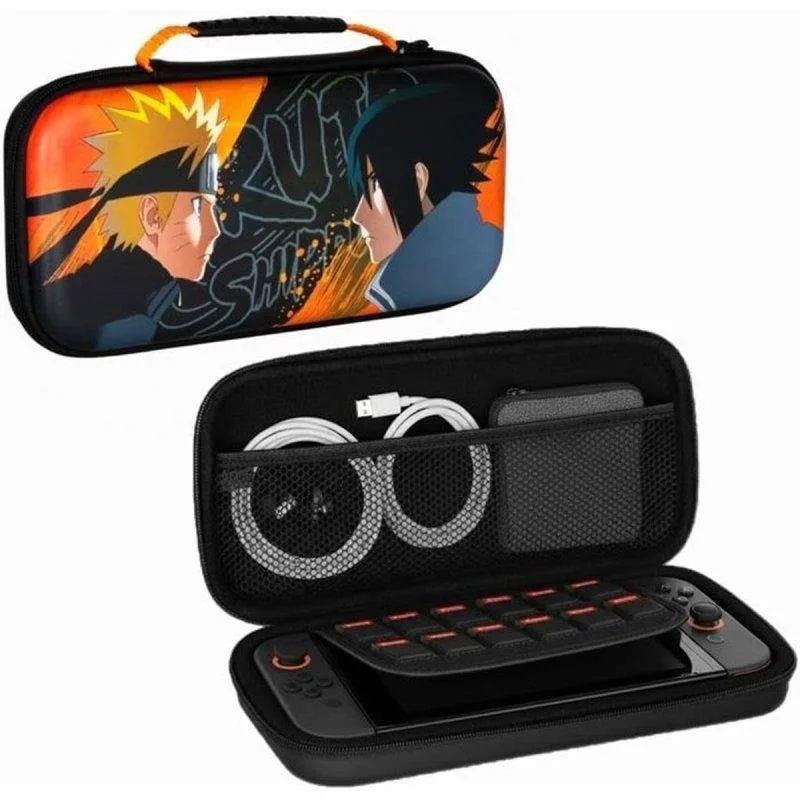 Étui Konix Bandoulière Naruto Shippuden Switch 2/Switch/OLED