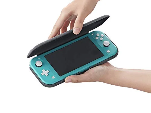 Étui pliant Nintendo avec protecteur d'écran pour Switch Lite Gris - vue 4