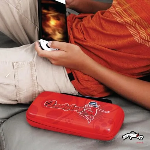 Étui rigide - HYPERKIN - 303444 - Miraculous Ladybug - Compatible Switch/OLED/Lite - Rouge - vue 7
