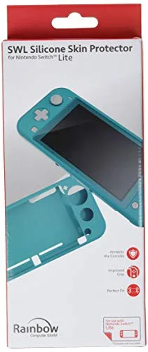 Étui Silicone Rainbow SWL Bleu Switch Lite - vue 2