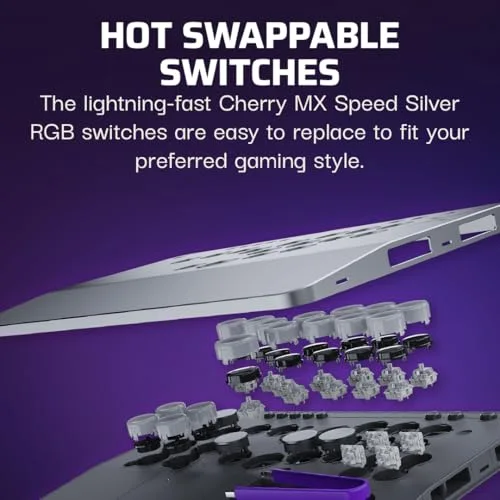 Fightstick PDP Victrix Pro KO Leverless Gris - vue 4