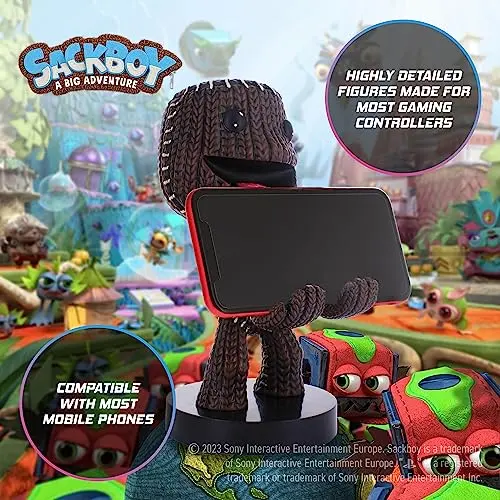 Figurine - Sack Boy - 20 cm - Support manette - Licence officielle - Enfant/Mixte - vue 3