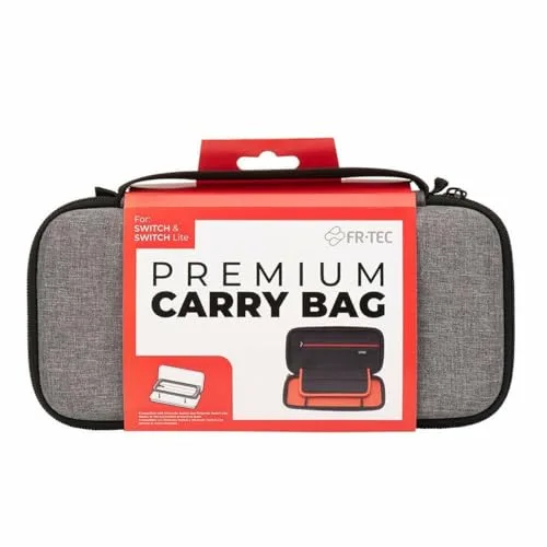 FR-TEC Sac de transport Étui gris Nintendo Switch - vue 3