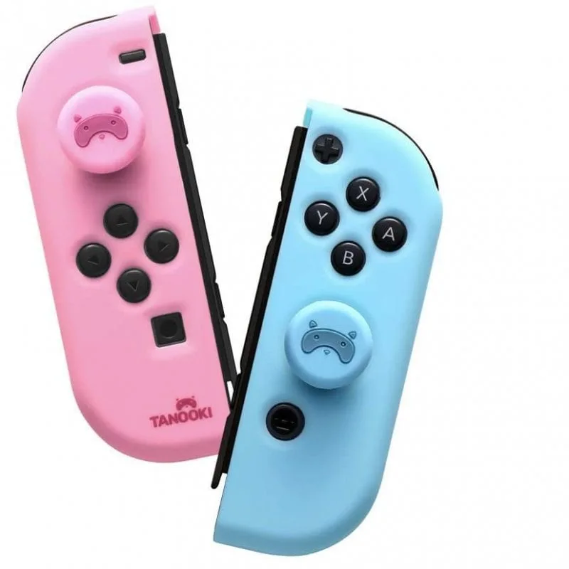 FR-TEC Tanooki Combo Pack Coque Silicone + Poignées Switch