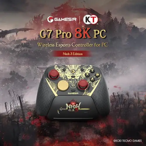 G7 Pro 8K Manette de jeu Bluetooth et Filaire Hall Effect Edition Ultra Réactive Gamesir Noir - vue 2