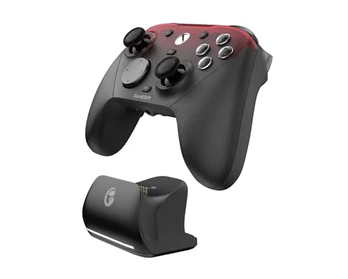 G7 Pro Manette de Jeu Tri-mode Xbox PC Mobile 1000 Hz Sticks TMR Hall Effect Gamesir Noir / Rouge - vue 4