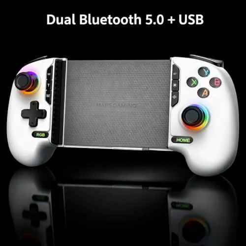 Gamepad Bluetooth Mars Gaming MGPXPRO 2en1 Blanc - vue 2