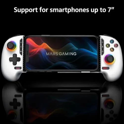Gamepad Bluetooth Mars Gaming MGPXPRO 2en1 Blanc - vue 3