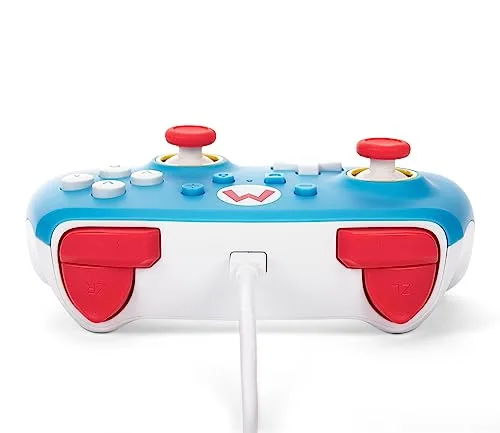 Gamepad - PowerA - Manette core Mario - Filaire - 3m USB détachable - Compatible Nintendo Switch - vue 7