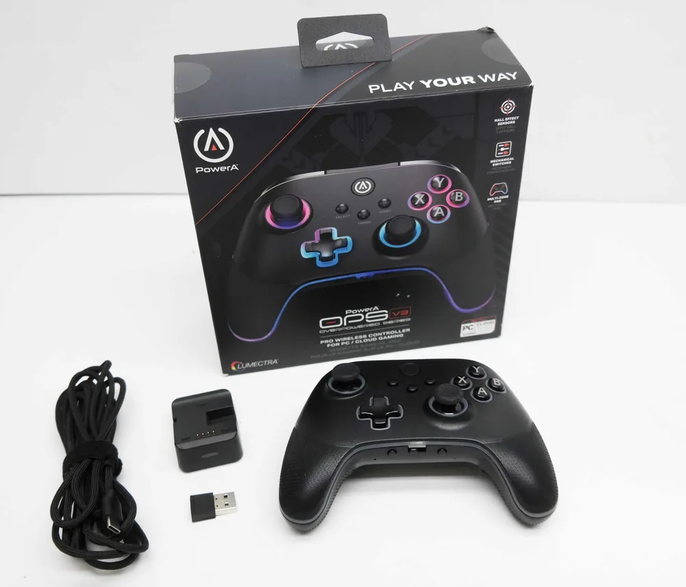 Gamepad PowerA pour Nintendo Switch Bluetooth Noir - vue 2