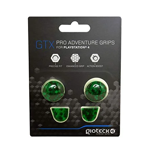 Gioteck GTX PS4 Thumb Grips Cubes Verts PS4