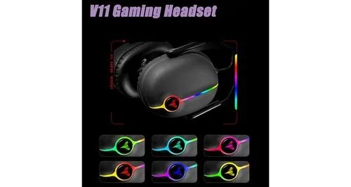 Hell Crack V11 Casque Gaming USB 7.1 PS4 PS5