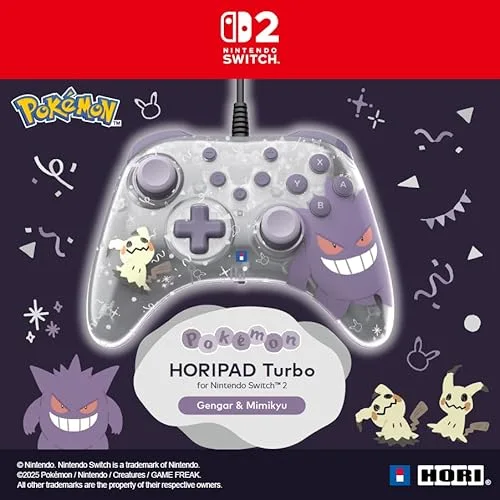 Hori HORIPAD Turbo Gengar & Mimikyu - vue 7