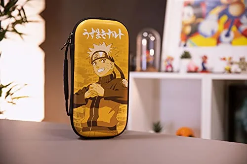 Housse de protection et transport Naruto Shippuden - KONIX - Nintendo Switch et Switch OLED - Rangement 8 jeux - Motif - vue 6