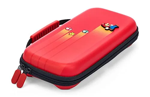 Housse - etui - coque - facade - sacoche de transport Powera Boîtier de protection pour Nintendo Switch Speedster Mario - vue 3