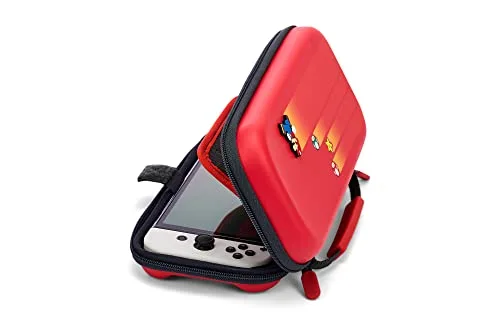 Housse - etui - coque - facade - sacoche de transport Powera Boîtier de protection pour Nintendo Switch Speedster Mario - vue 8