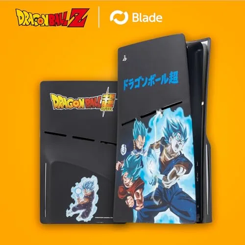 Housse Silicone Blade Gaming Dragon Ball Super Vegito PS5 Slim - vue 2