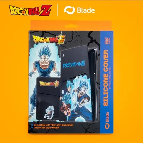 Housse Silicone Blade Gaming Dragon Ball Super Vegito PS5 Slim - vue 5