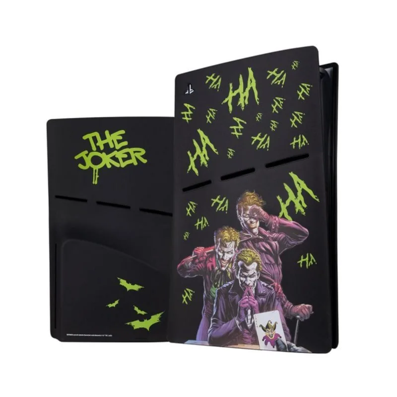 Housse Silicone Blade Gaming Joker Cover PS5 Slim Noir Vert