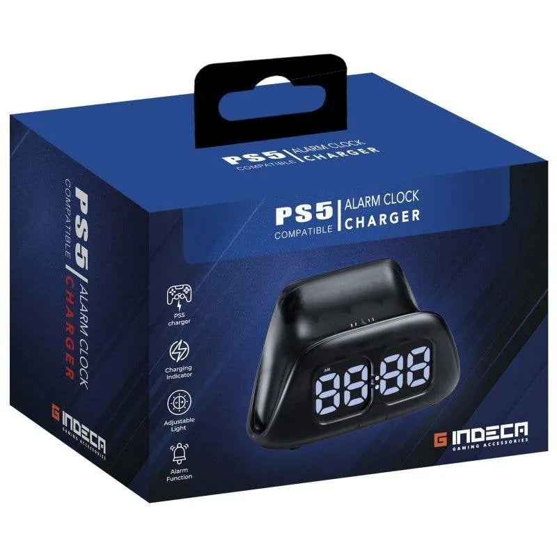 Indeca Alarm Clock Charging Dock PS5 DualSense