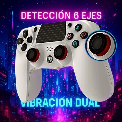 Indeca Raptor Manette sans fil Blanc PS4 - vue 6