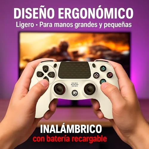Indeca Raptor Manette sans fil Blanc PS4 - vue 8