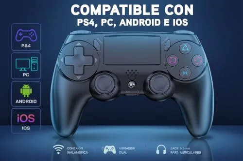 Indeca Raptor Manette sans fil Noir PS4 - vue 2