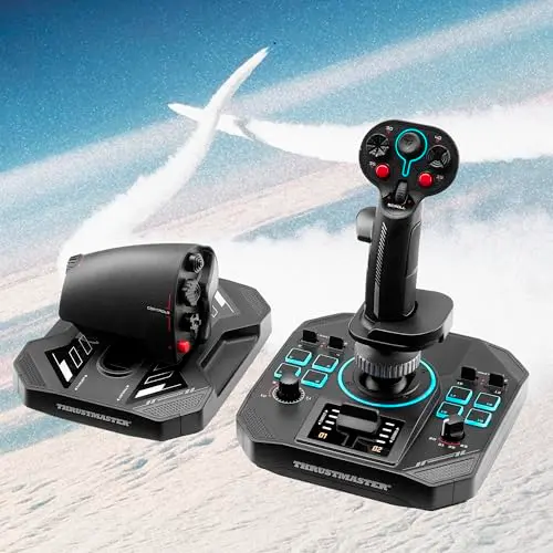Joystick et de manette des gaz - THRUSTMASTER - Sol-R 4 HOTAS - Technologie HEART - vue 5