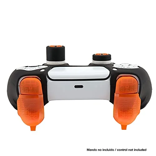 Kit Accessoire Control Mod Pro Just For Games pour manette PS5 Noir et Orange - vue 3