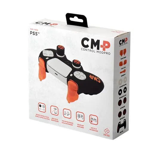 Kit Accessoire Control Mod Pro Just For Games pour manette PS5 Noir et Orange - vue 6