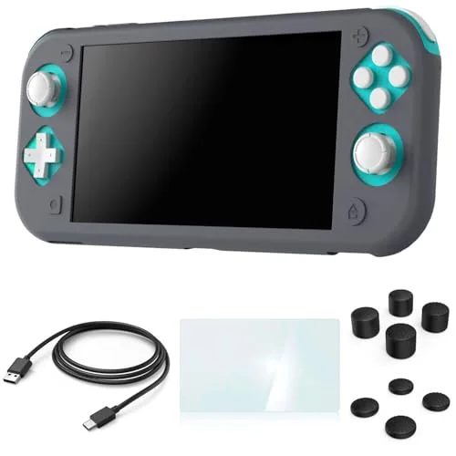 Hama Starter-set 6in1 Nintendo Switch Lite Protection écran Joysticks Câble