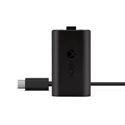 Microsoft Xbox Series X Play & Charge Kit Noir USB-C