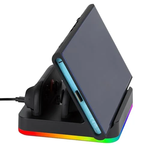 Konix Dock Chargeur RGB AIO Nintendo Switch 2 - vue 2