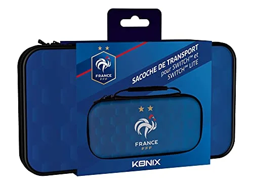 KONIX - Housse pour Nintendo Switch - Blason Fédération Française de Football - vue 6