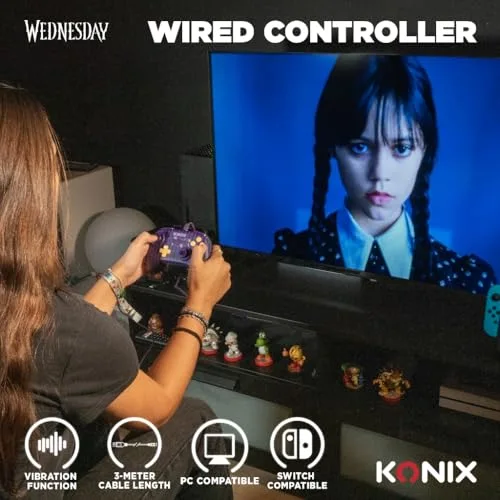 Konix Manette PC/Switch (Wednesday) - vue 3
