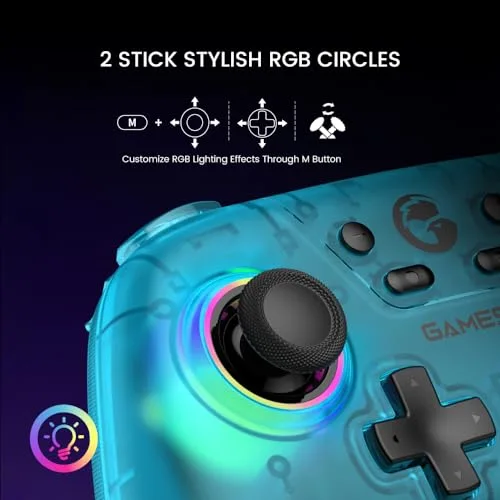 Mando GameSir T4n Wireless Blanc - vue 3